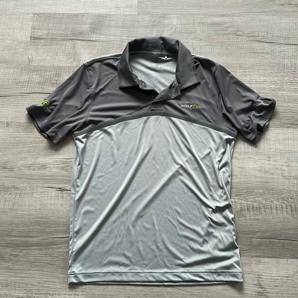 Puma x GOLFTEC Embroidered Polo - Picture 1 of 8